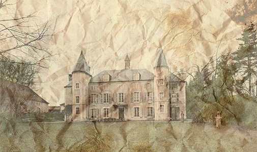 photo d'époque du château Gilles Ganier